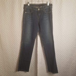 Levis Night Blue Rhinestone Pocket Jeans